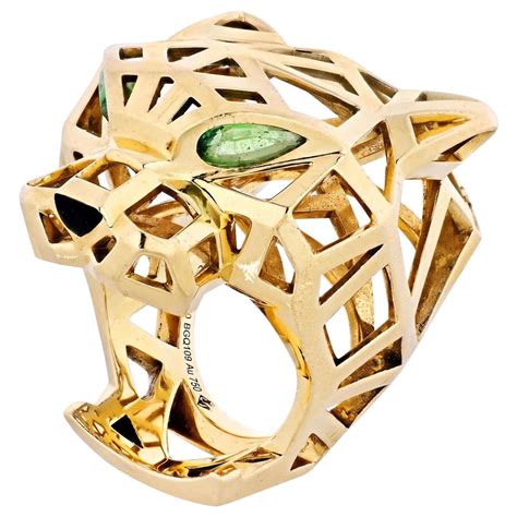 panthere cartier ring replica|cartier panthere skeleton ring.